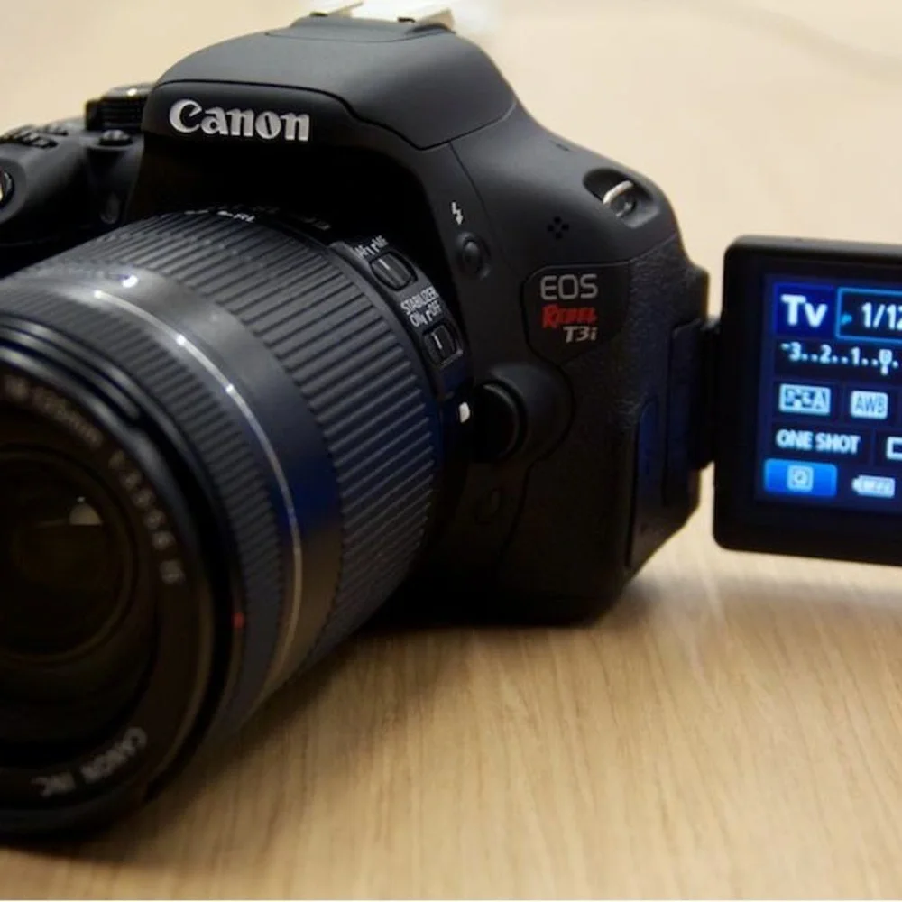 Canon EOS T3i DSLR Camera with 18-55mm Lens - Black
